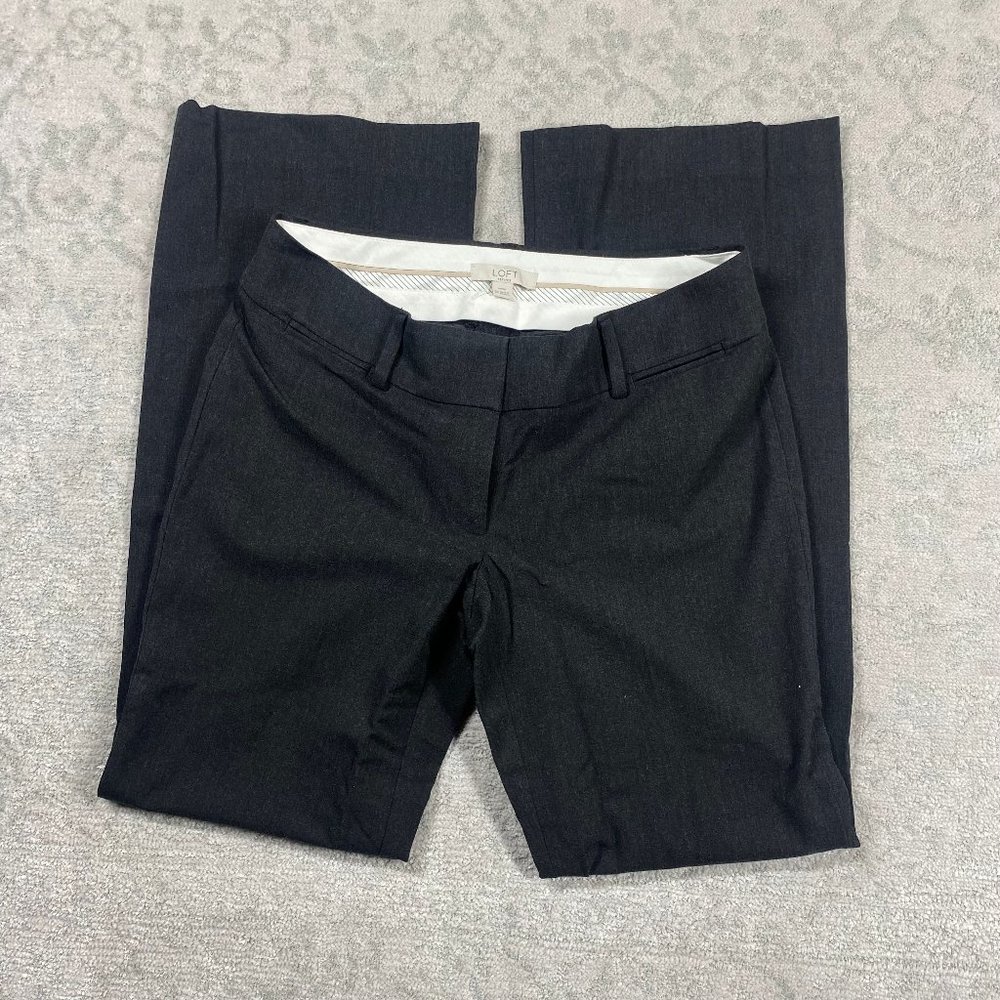 LOFT Petite 2P Black Dress Pants Career Work
